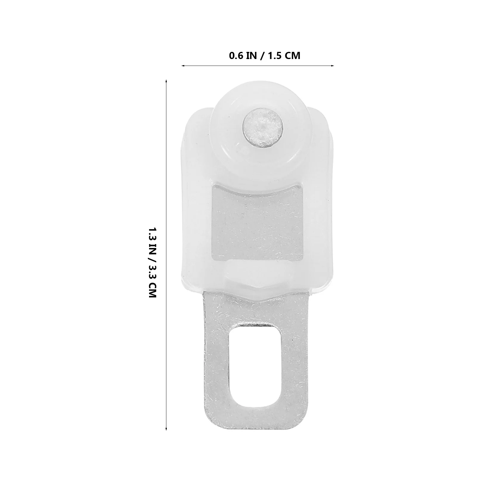 20 قطعة من بكرات مسار الستار شديدة التحمل من الفولاذ المقاوم للصدأ، طائرة شراعية منزلقة صامتة وناعمة لغرفة النوم والمكتب والحمام والمطبخ سهلة