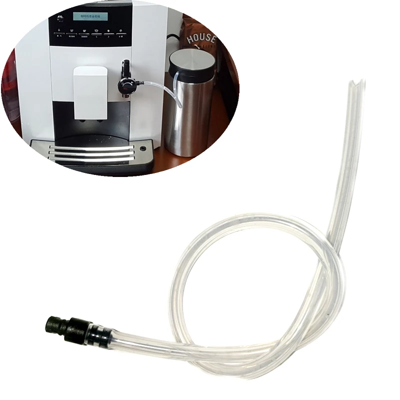 Manguera de leche para máquina de café con colector de entrada para cafeteras automáticas Ka Lemei Dr. Ka SAECO Yurui, manguera espumadora de leche