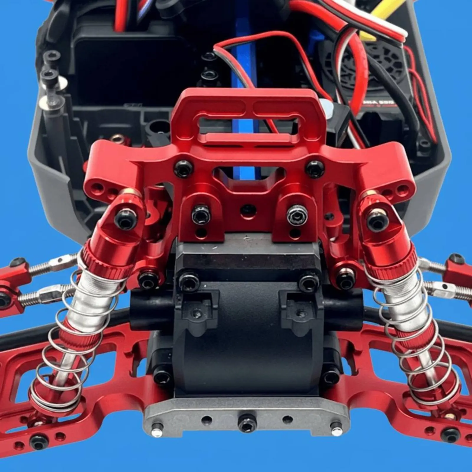 

Алюминиевый кронштейн для амортизатора с анодированным покрытием, комплект креплений для амортизаторов, металлическая система демпфирования, модификационный комплект, долговечный, для радиоуправляемых моделей