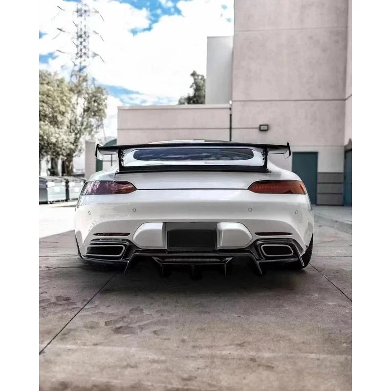 High Quality GT Body Kit GT Carbon Fiber Front Lip Diffuser Spoiler