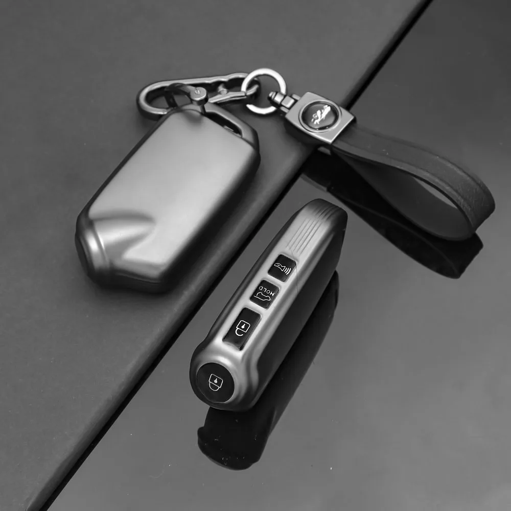 For Kia K900 Stinger 2017 2018 2019 2020+ 4Buttons TPU Car Smart Remote Key Case Cover Shell Fob Holder Keychain Protector