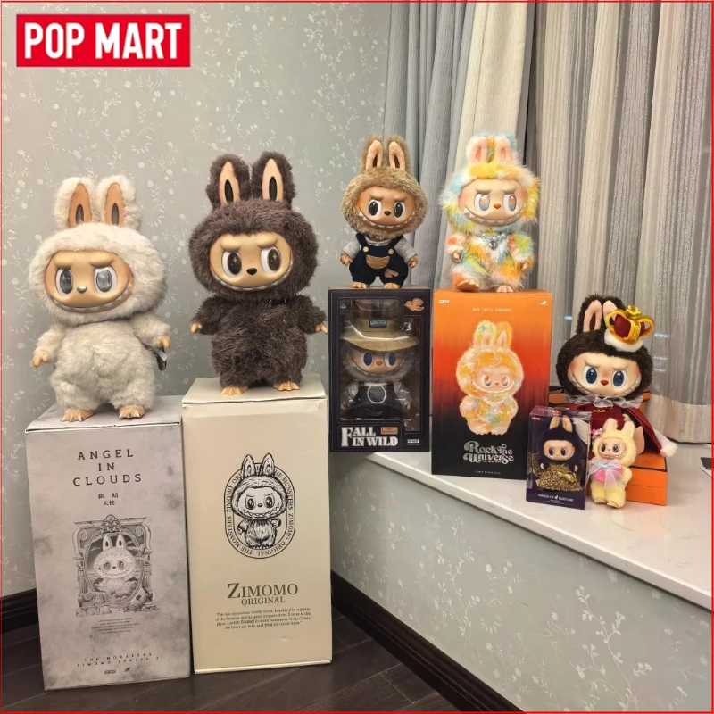 POP MART Labubu Mokoko Zimomo Angel Crying Again ROCK KING Fall In Wild Flip With Me Time to Chill HELLO KITTY Праздничные подарки