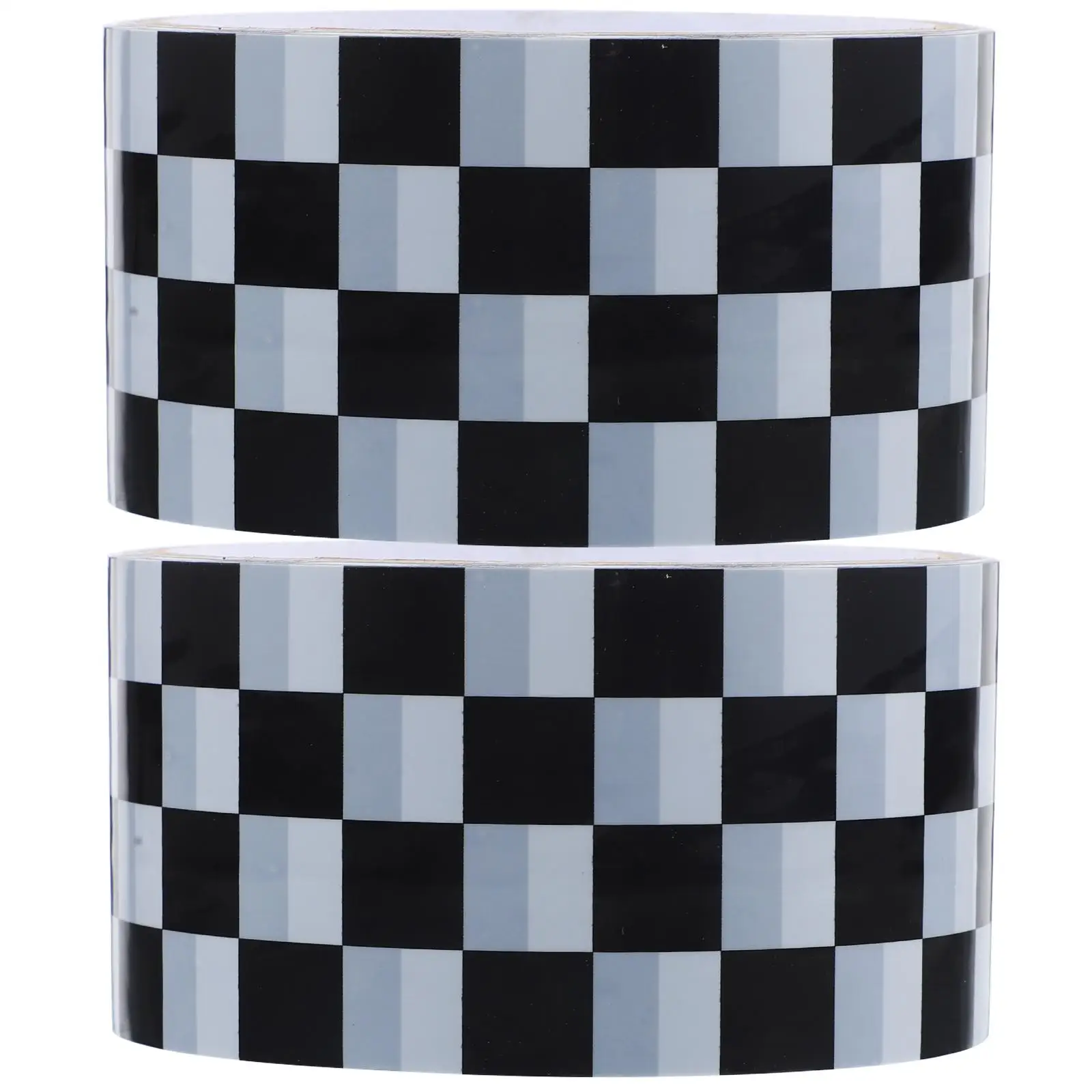 

Checkered Print Stickers Pattern Packing Tape Gift Packaging Refill Package for Shipping Moving Boxes Magnetic