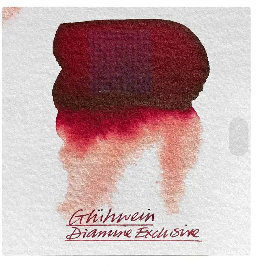 Inchiostro per penna DIAMINE Christmas Red Limited Edition da 80 ml