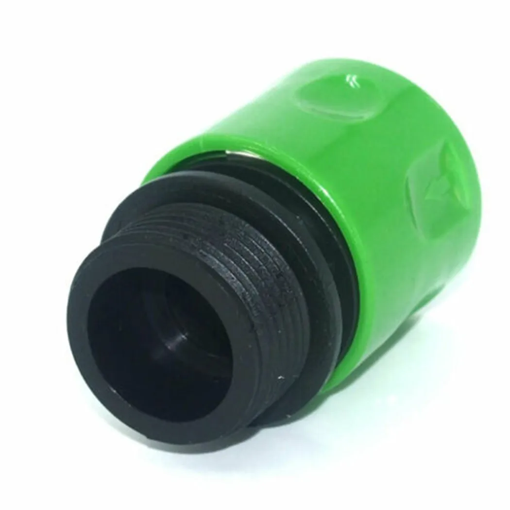 3/4-дюймовый женский и мужской комплект фитингов для шланга, садовый адаптер для воды, быстрый разъем, АБС-пластик, зеленые детали оборудования для полива
