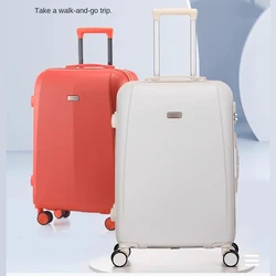 Foreign Trade Luggage Fashion Travel 20 inch Boarding Combination Box Pull Rod Case Female Mute Universal Wheel Anti-Scratch Set