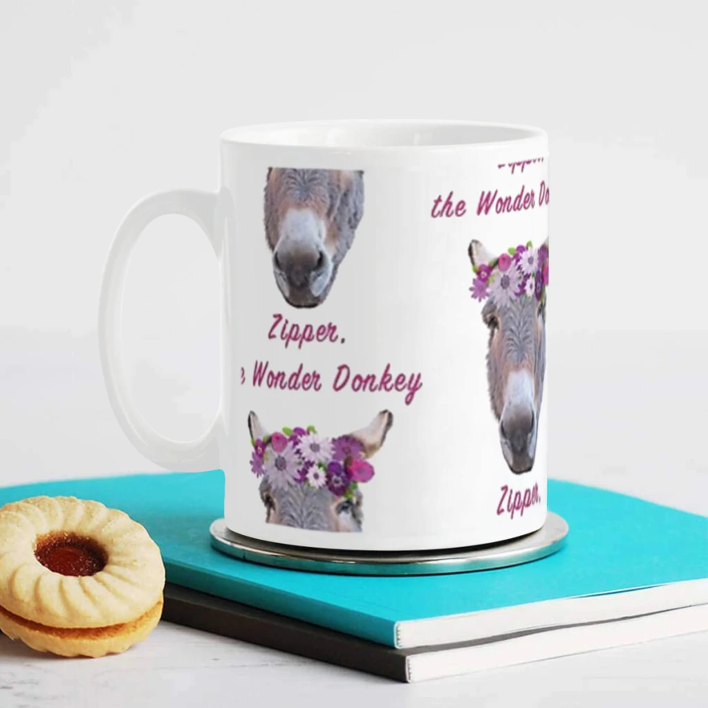 Zipper, the Wonder Donkey! T-Shirt Tea Coffee Mugs Bachelorette Party Team Groomsman Cups Wedding Gifts