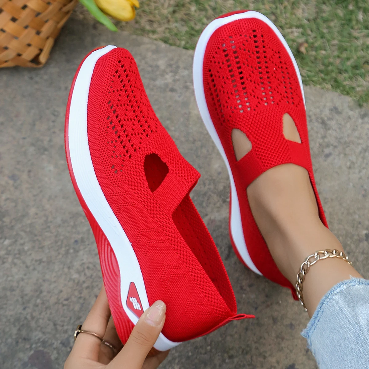 

Women's Sneakers Breathable Shoes Mesh Low Top Soft Sole Lightweight Women Shoes,women's summer shoes,free shippiing shoes