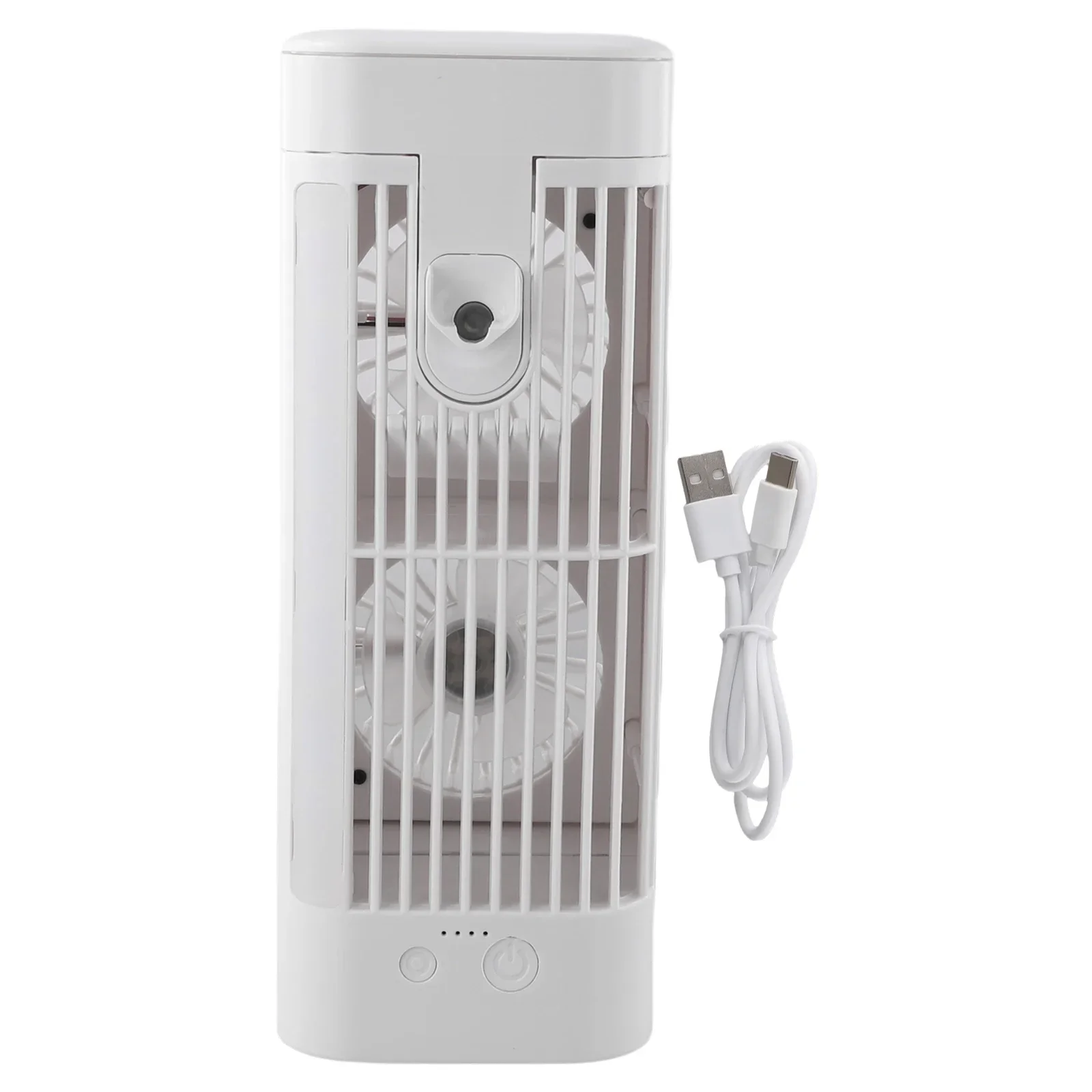 

Mini Air Cooler With Hook Compact Air Conditioner 8.5*8.5*22cm Mini Air Conditioner Battery Life Options For Home Use