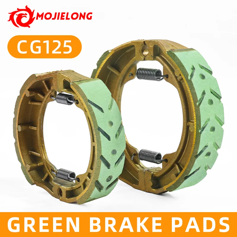 Motorcycle brake pads, brake shoes 110 type, brake pads 130 type, drum brakes are suitable for CG125 and GS125. Brake pads.