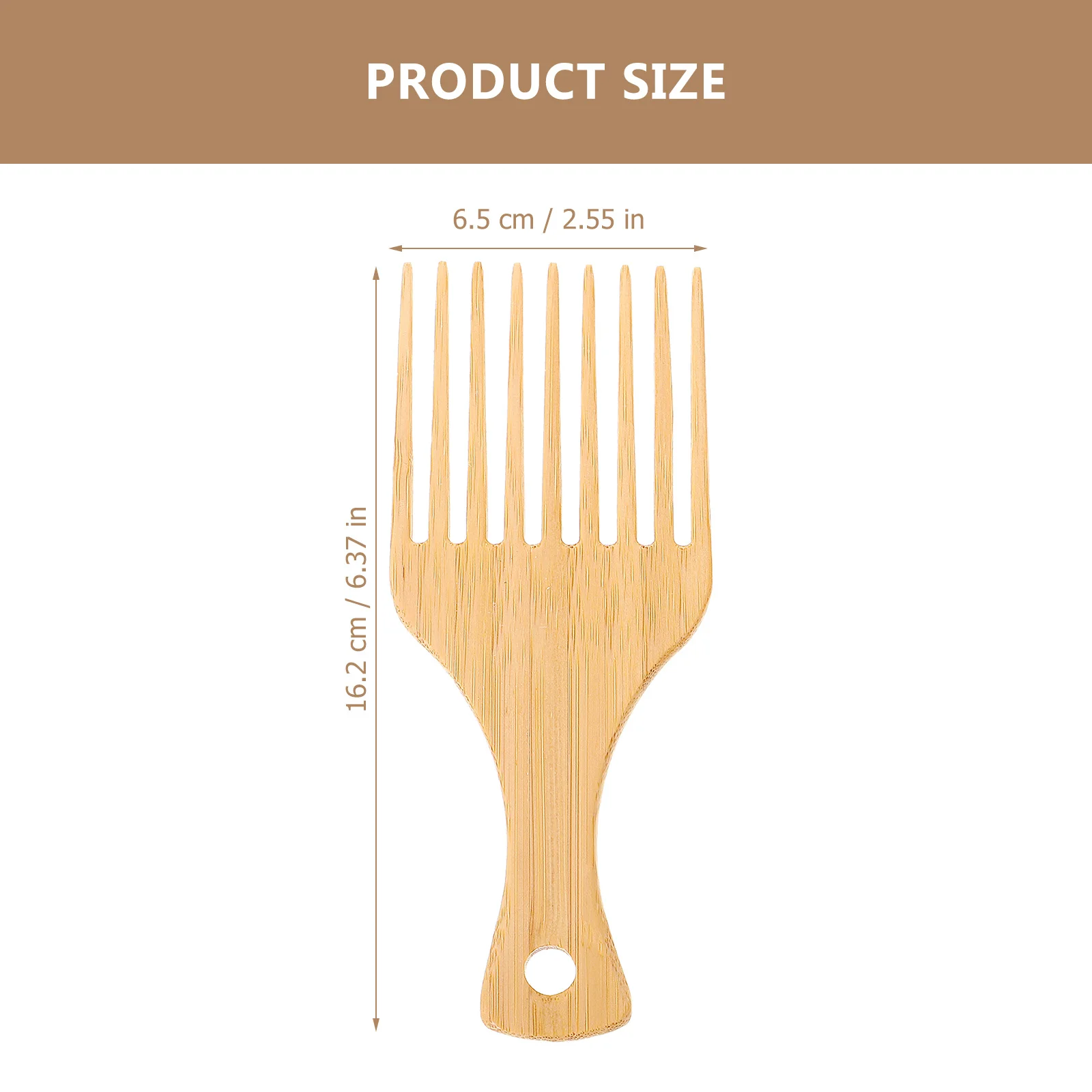 2 Stuks Houten Grove Kammen Comfortabele Grip Verminderd Plukken Risico Haar Styling Kam Voor Home Reizen Salon Gebruik Olie kammen