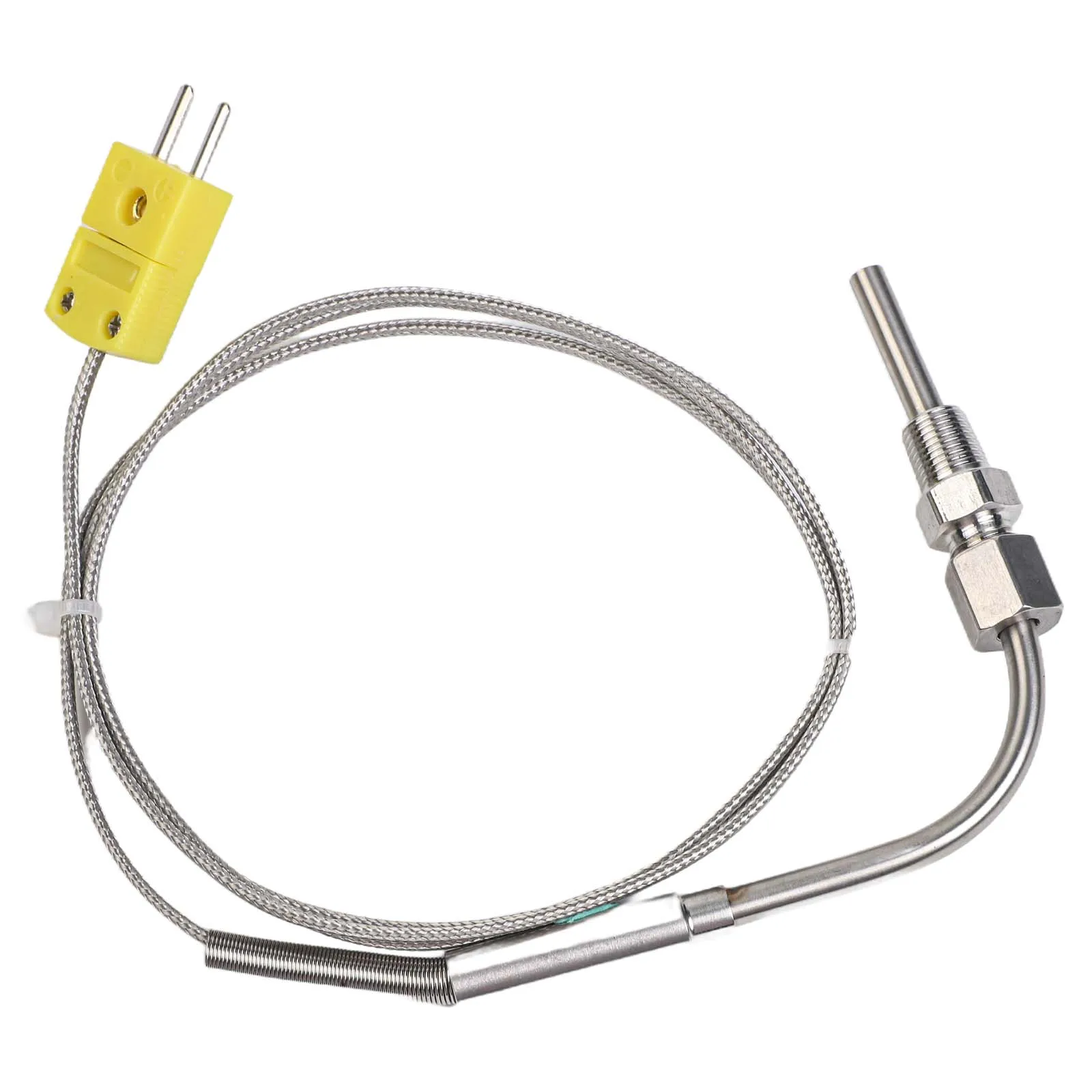 EGT K Type Thermocouple For Temperature Sensor Probe 0-1250C 1/8 NPT Stainless Steel For Temperature Controller
