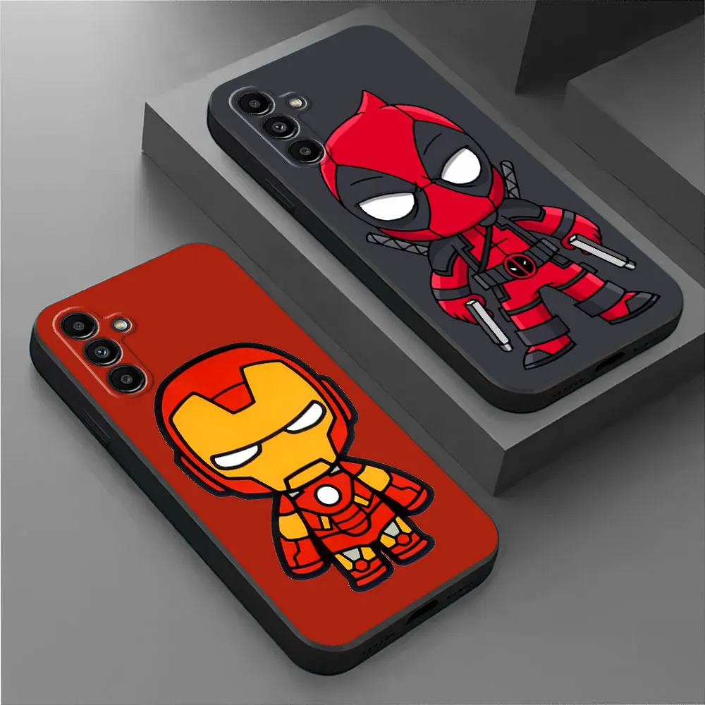 Etui na telefon Marvel Deadpool Groot do Samsung Galaxy A31 A04 A71 A05 A05s A20e A01 A40 A02s A51 A04e A41 A04s Cover