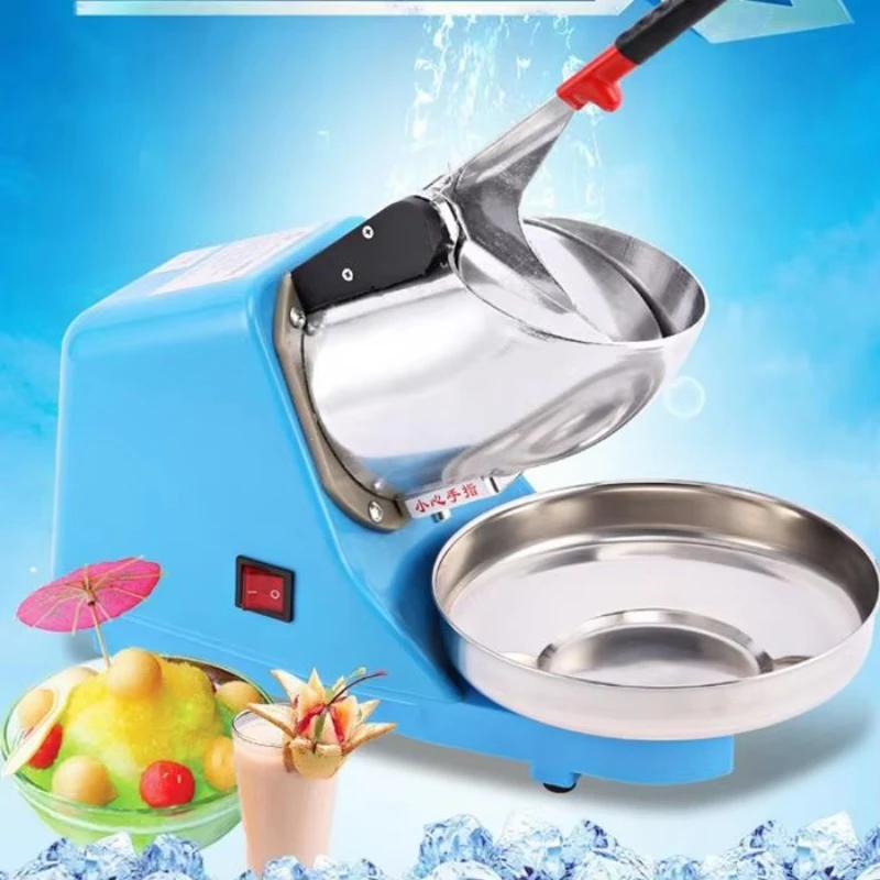 Electric Stainless Steel High Efficiency Ice Crusher Beverage Shop Ice Crusher