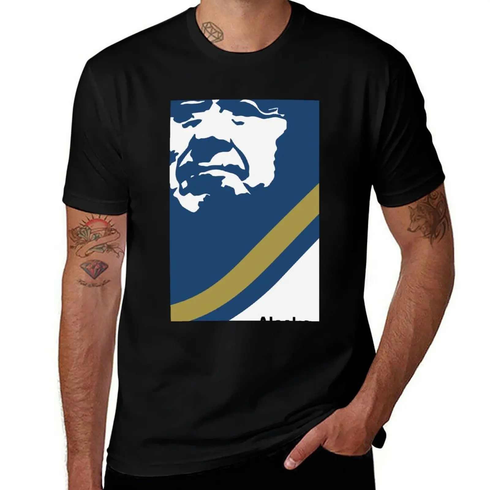 Alaska Airlines Livery Abstracted T-Shirt Summer Festival T-Shirt