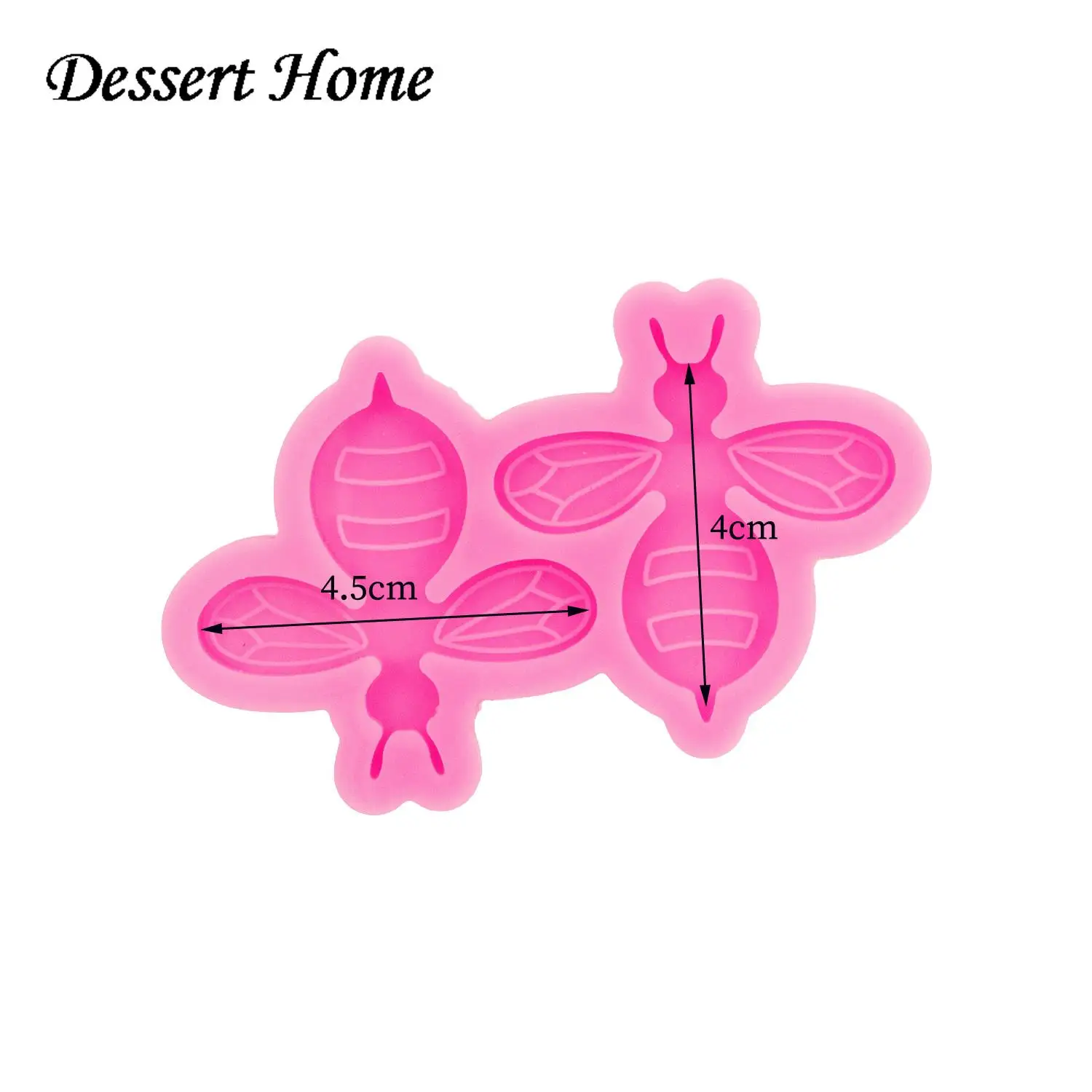 DY0673 Bright Hummingbird/ladybug/Bee Resin Craft for Keychain, Chocolate Silicone Molds, DIY Epoxy Jewellery Making, Clay Molds