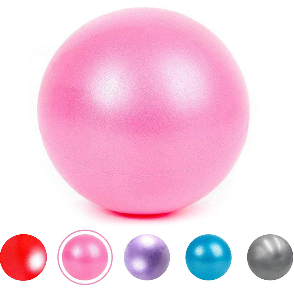 9 Inch Yoga Ball Mini Exercise Exercise Pilates Ball Sport Training Gym Anti Burst and Slip Resistant Balls Physical Therapy 