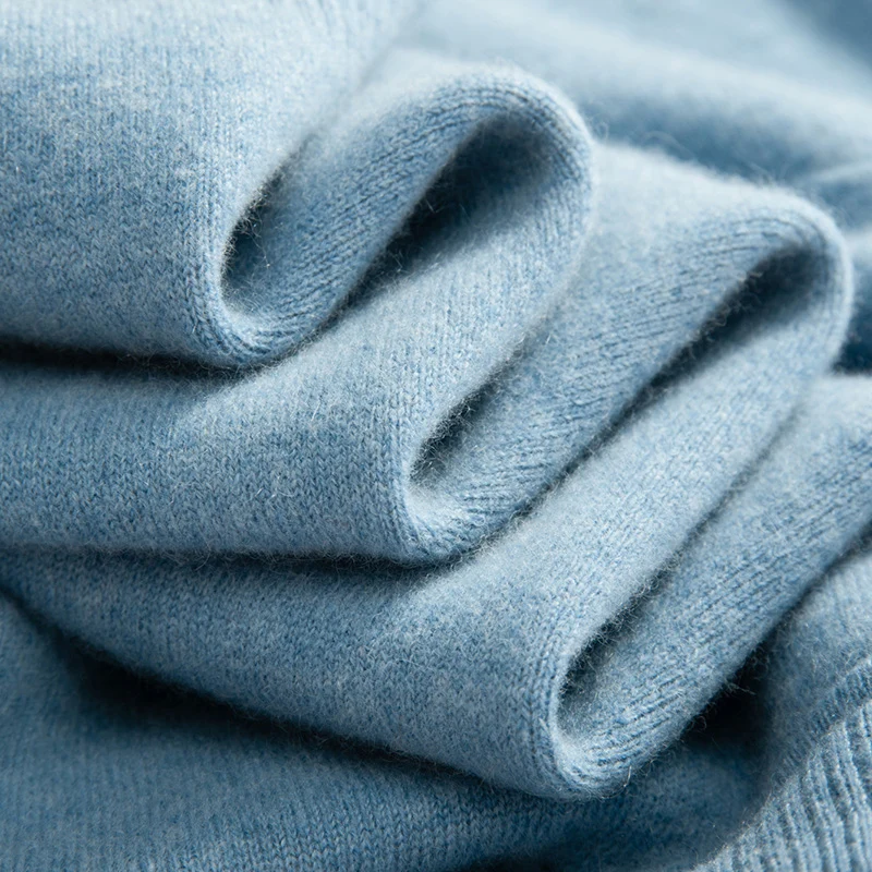 100% pure cashmere men's air layer cardigan casual knit Sweatercoat luxury Pull round neck baseball jacket loose Jumper zipper