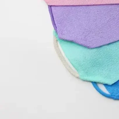 High Elasticity Frosted Long Shower Towel Shower Body Brush Bathing Massage Back Body Exfoliating Bathroom Wash Brush Bath Tools