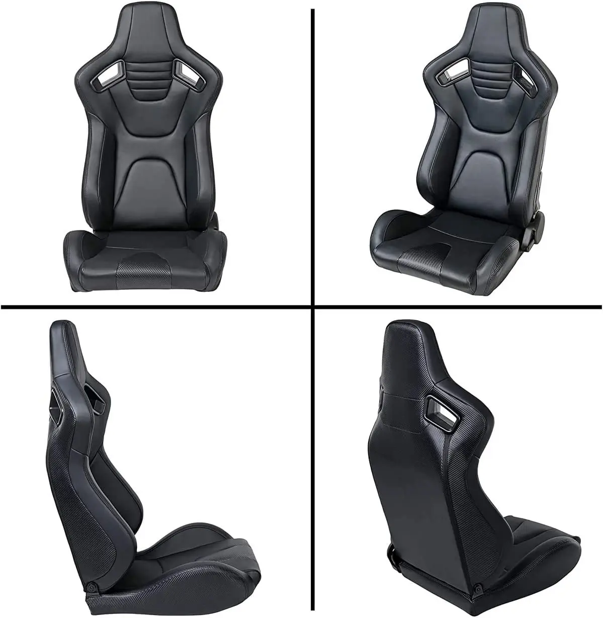 Customizable  PVC Bucket Car Racing Seats