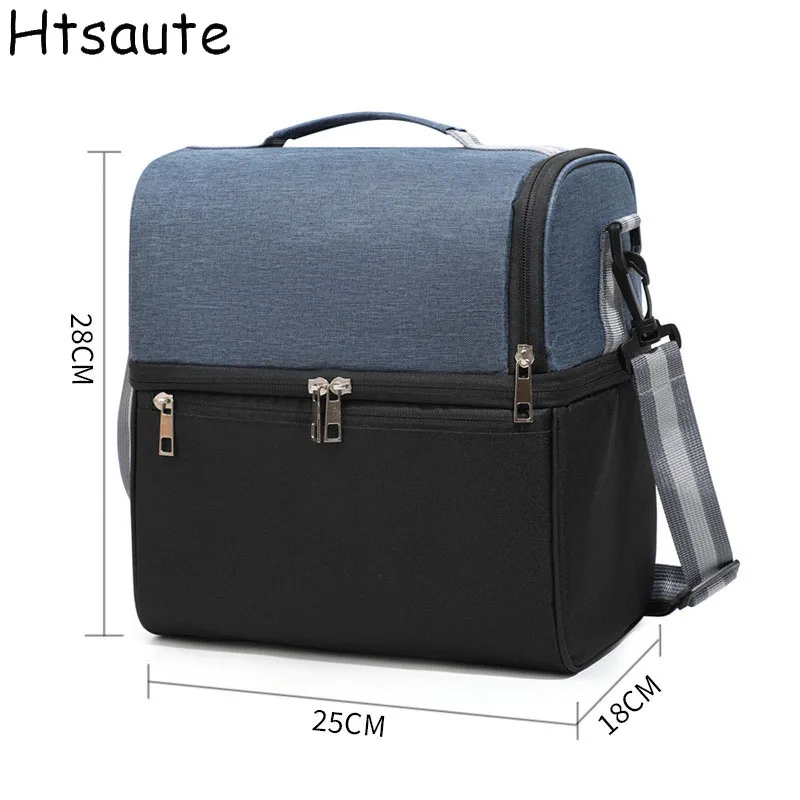 

Thermal Insulation Lunch Bag Large Capacity Multifunctional Handbag Outdoor Picnic Thermos Baby Diaper Bottle Storage Mummy Bags