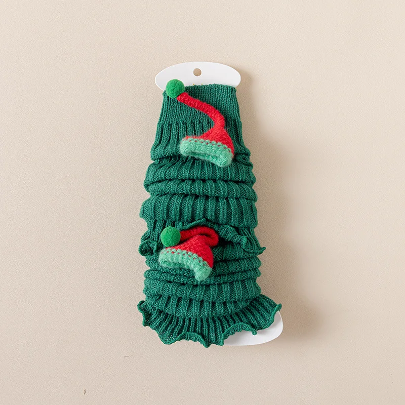 جديد الكرتون الإبداعية الطرفية الكرتون عيد الميلاد الفخذ العليا مع Kawaii معكرون الألوان لطيف هاتسون ميكو للفتيات هدية