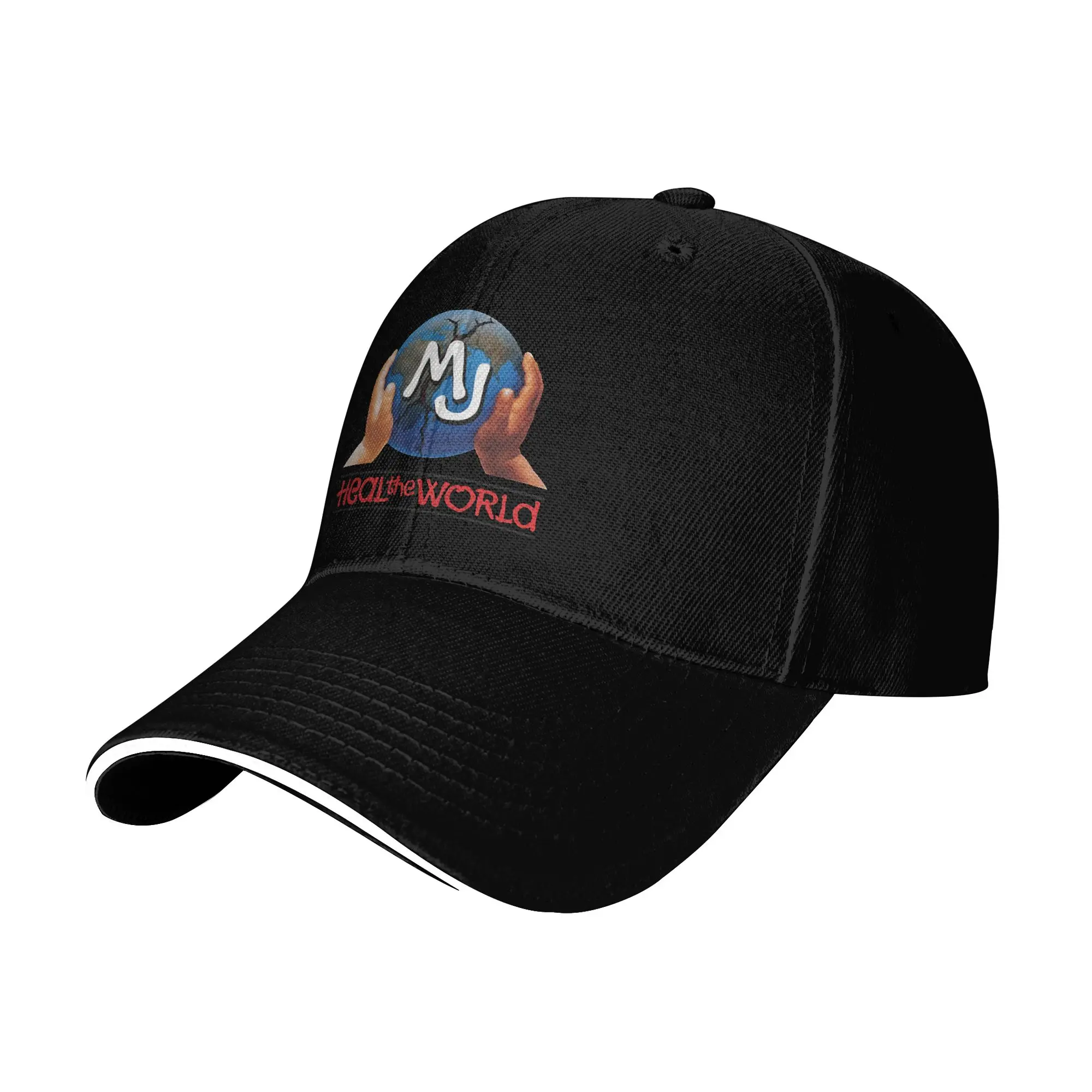 Heal The World MJ Signature michaels jacksons Cap For Men Women Stylish Baseball Cap  Trucker Hat Golf Headewear Gift