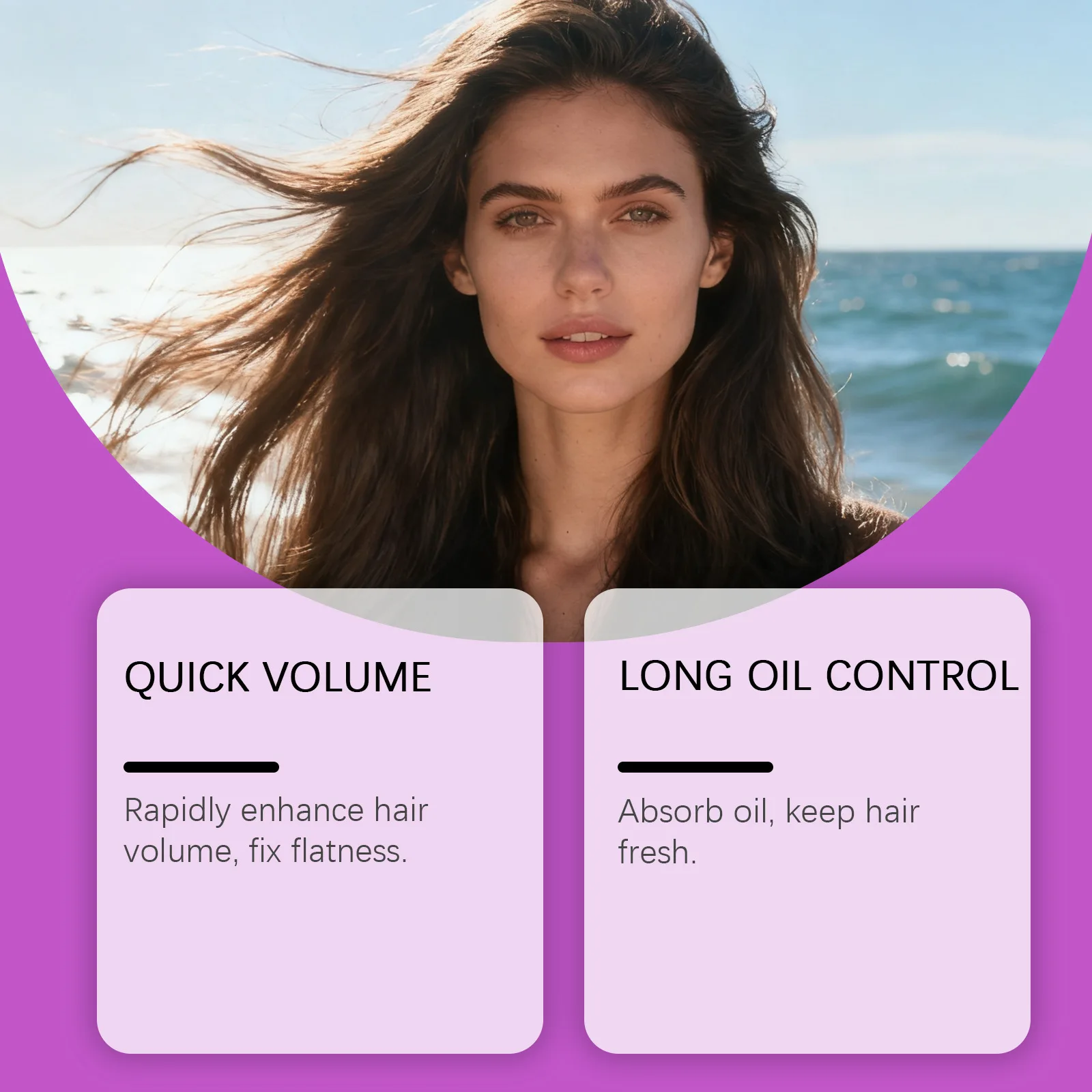 Hoegoa Volumizing Powder Fine Thin Hair Fluffy Increase Fluffiness Refreshing Styling Texturizing Matte Finish Root Lift Powder