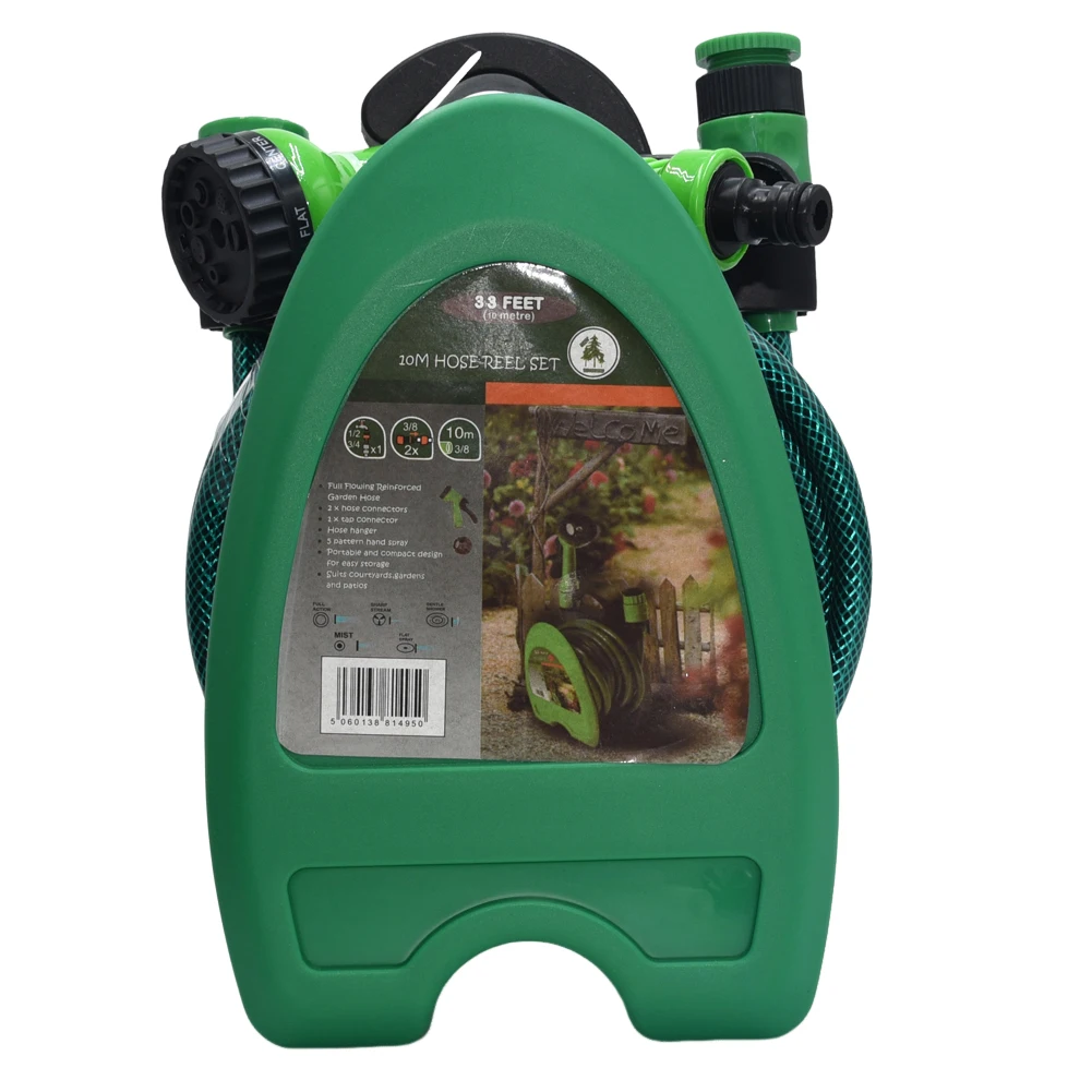 

Wall-mounted Water Spraying Hose Multi-Function Portable Garden Hose Pipe Household High Pressure Adjustable Water Flowers Trees