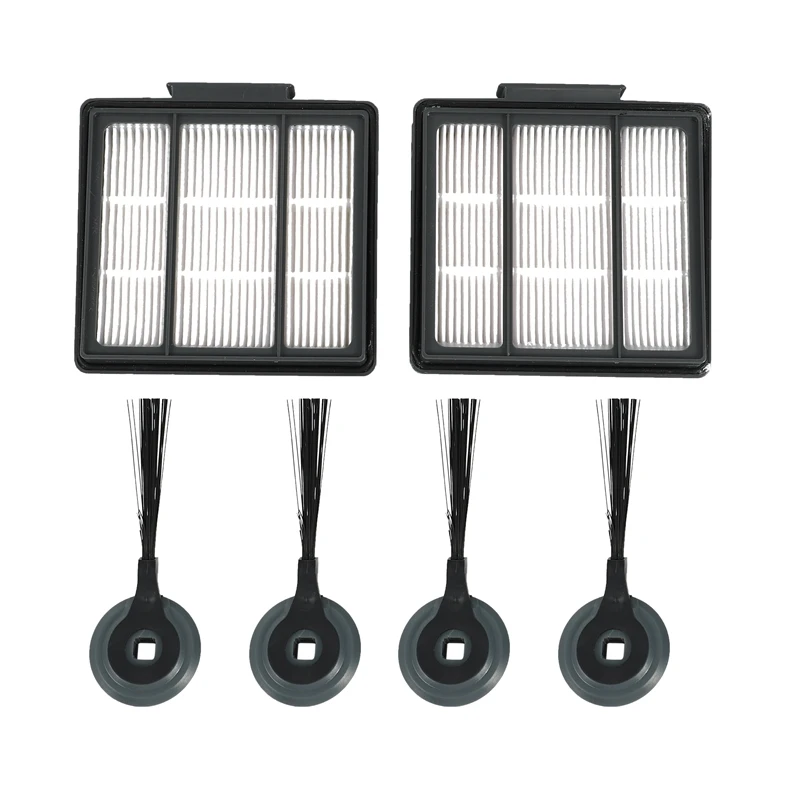 6 шт./лот, боковая щетка и фильтр Hepa для робота Shark Ion Rv700 N/720 N/750 N Rv850/851Wv Rv850brn/Wv, подходит для пылесосов Rvsbk950 Rvffk950