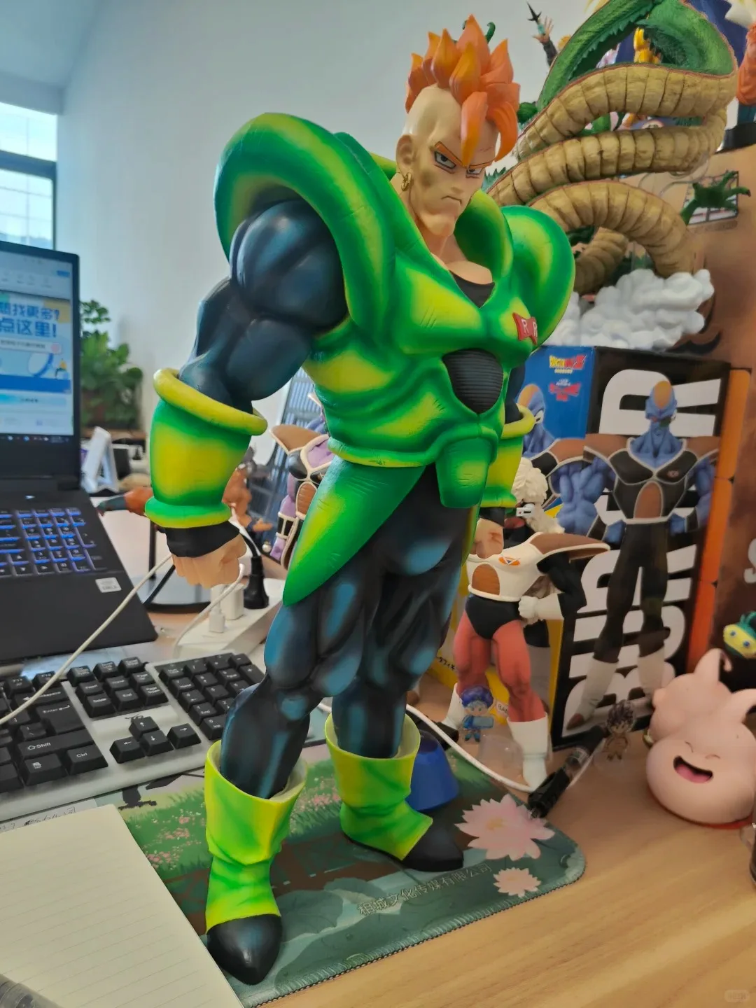 Figurka Anime Dragon Ball Z Android 16 GK, Model Kolekcjonerski z PVC, Figurka Akcji, Ozdoby, Zabawki dla Dzieci, Prezent na Urodziny