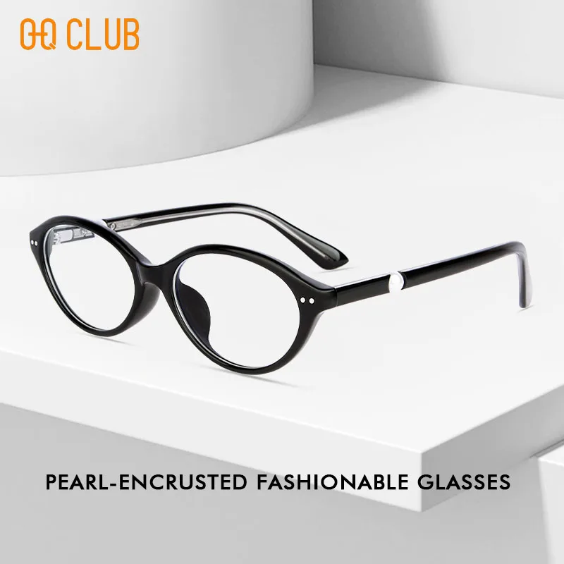 

O-Q CLUB Transparent Eyepieces Women Women`s Reading Glasses Woman Lunettes Myopia Lenses Eyeglasses Men Eyewear Sunglasses Man