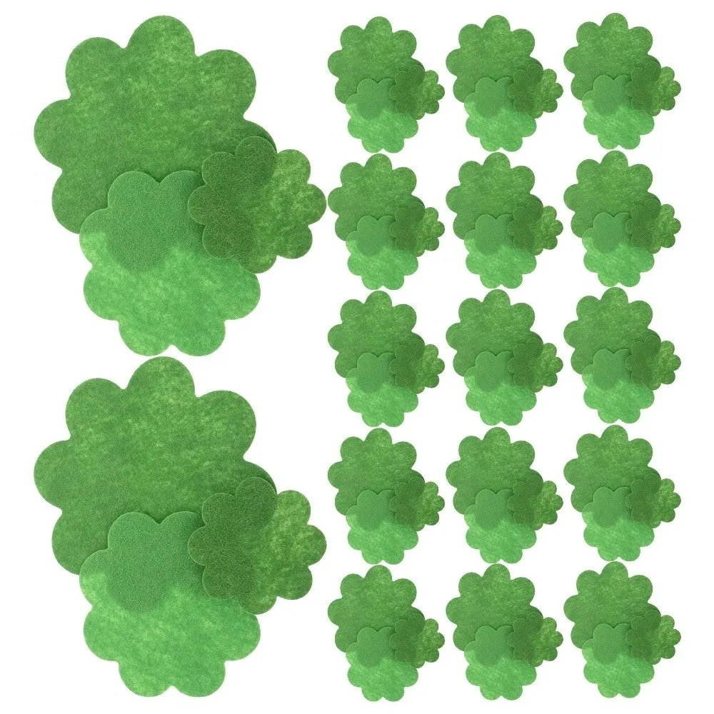 60pcs Polyester Plant Pot Drainage Pad Green Breathable Mesh Flower Pot Drainage Mat Round Bonsai Pot Hole Screen For Flower Pot