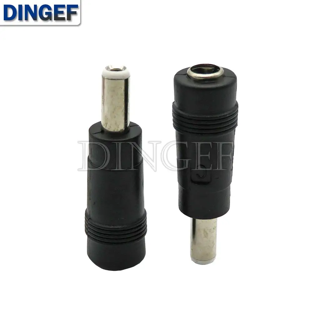 

2 шт. адаптер питания постоянного тока, преобразовательная головка, гнездовой разъем, адаптер постоянного тока 5,5*2,1 мм на штекер 5,5*2,5 мм