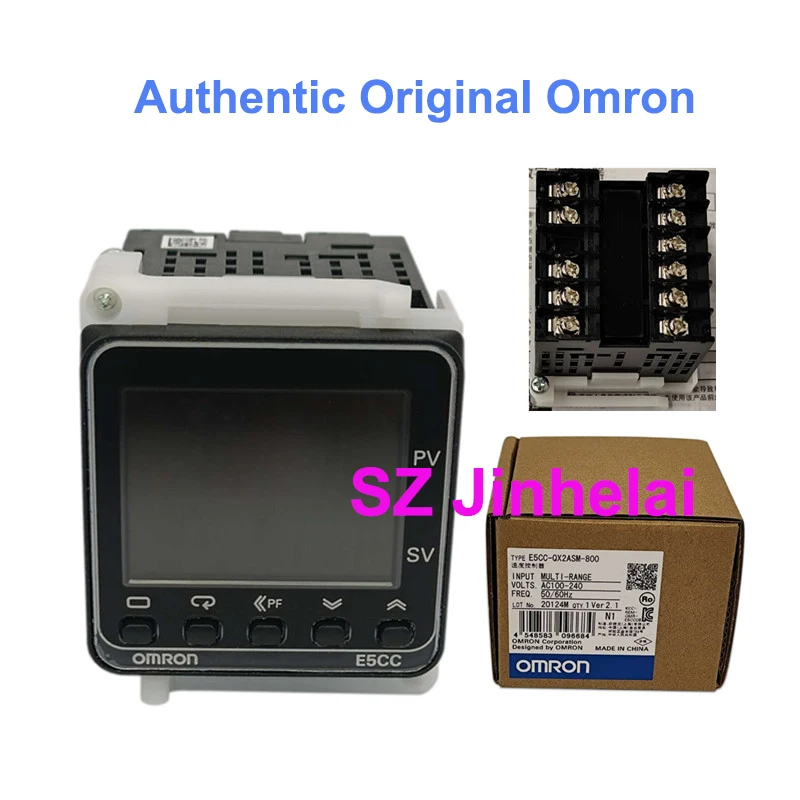 

Authentic Original OMRON E5CC-RX2ASM-800 E5CC-QX2ASM-800 001 850 852 E5CC-CX2ASM-800 Digital Temperature Controller Switch