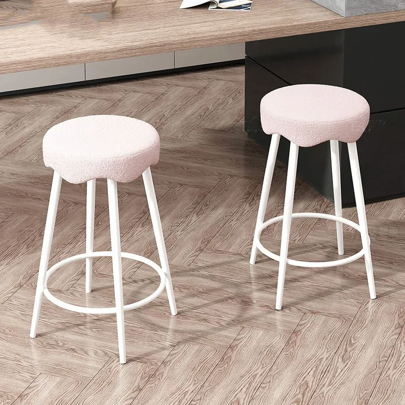 

Kitchen Stool Garden Modern Chair High Nordic Chairs Height Bar Backrest Stools Sgabello Cucina Alto Cafe Home Lounge Furniture