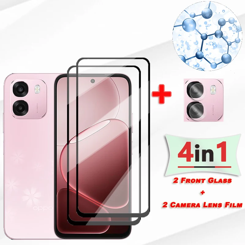 

Защитная пленка для Oppo A6, черная, с закругленными краями, для экрана Oppo A6s, защита камеры для Oppo A6 5G, защита объектива для Oppo A6s 5G