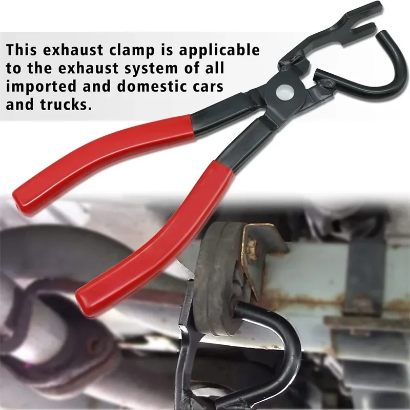 Universal exhaust hanger removal tool car exhaust rubber pad pliers exhaust hook removal pliers