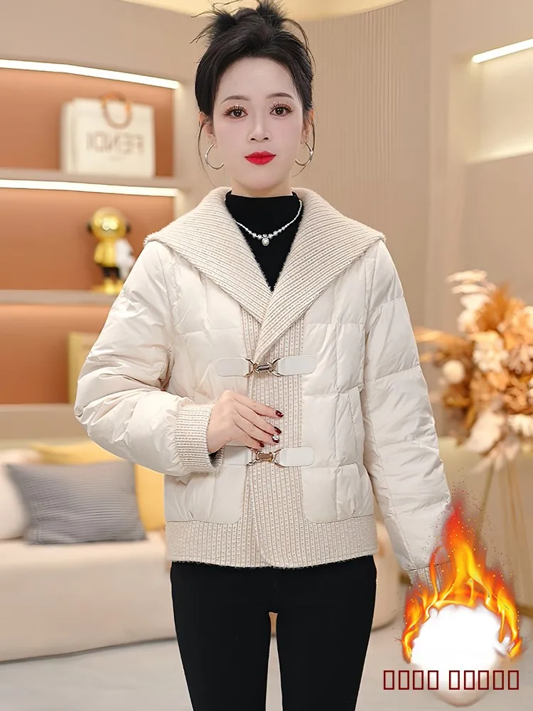 

Женское утепленное хлопковое пальто с шарфом, уникальный дизайн, красивое, в корейском стиле, для повседневной носки, длинное, теплый, стильный.