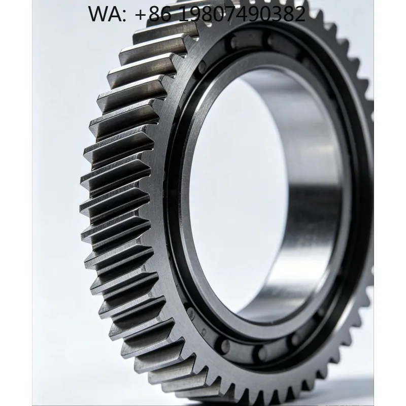 Custom Forged Steel Internal External Tooth Gear Ring, High Load Mining Transmission Gear, High Torque Precision Replacement Par