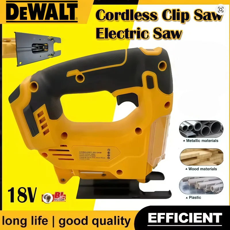 

Многофункциональный аккумуляторный портативный лобзик, совместимый с Dewalt, для резки дерева, на батареях 18В-20В