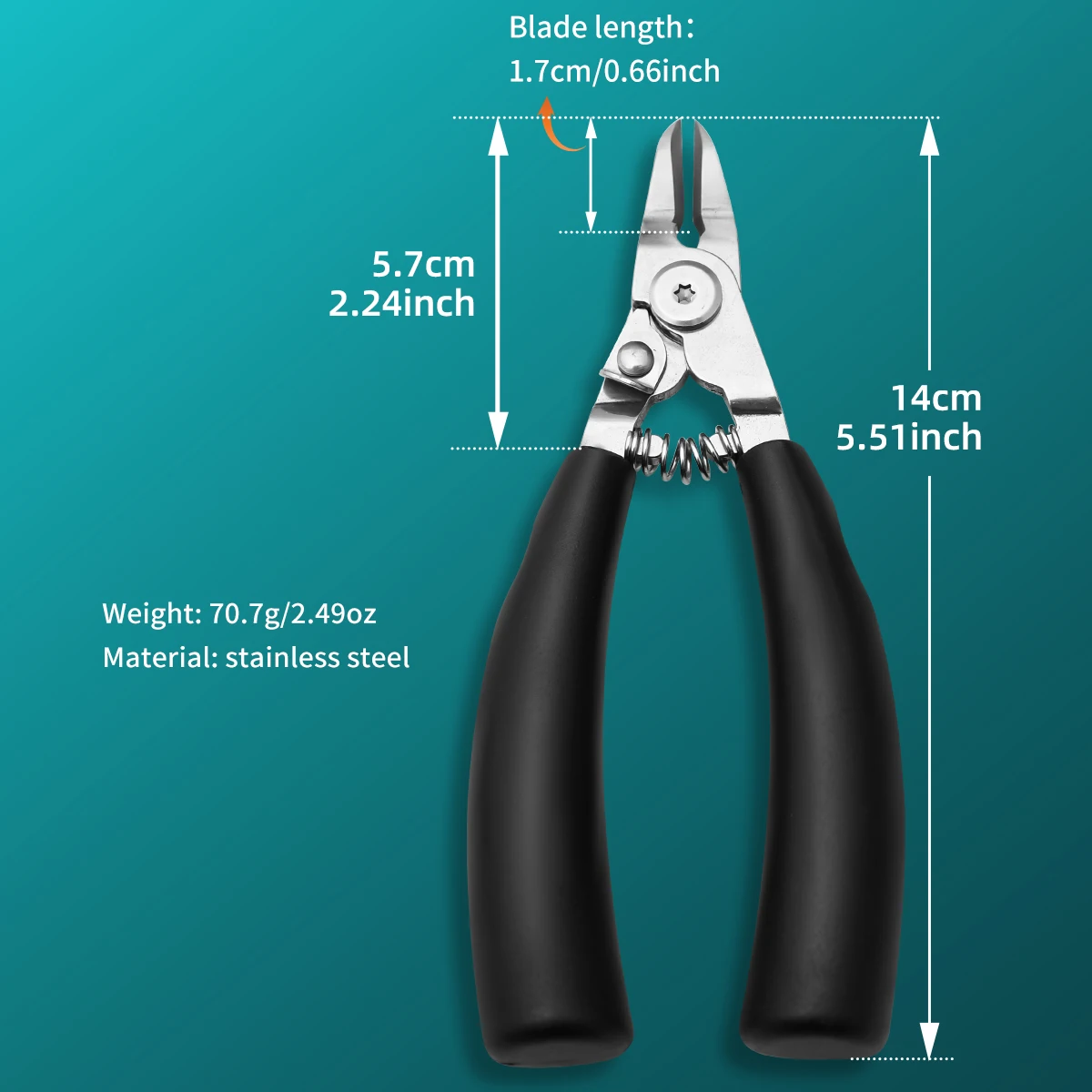 Professional nail clippers, nail groove trimmers for correcting inward growth of rough nails, nail clippers or foot repair tools