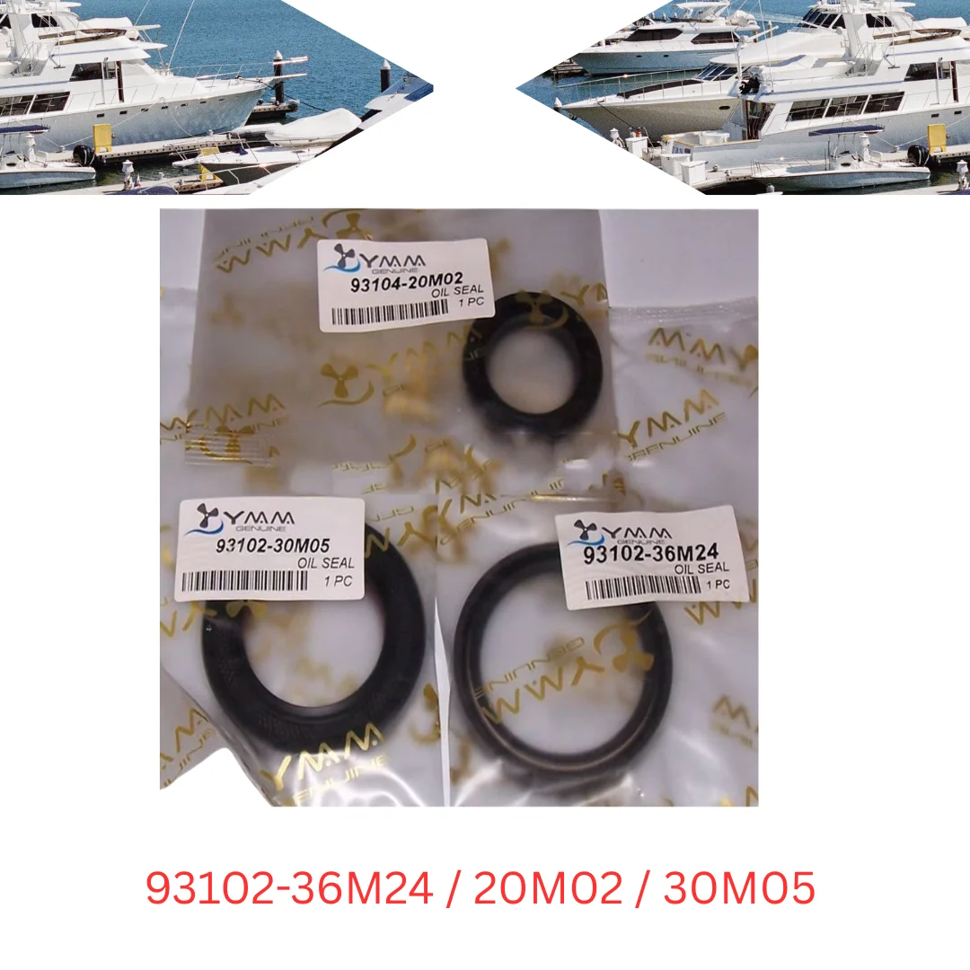 

Сальник коленчатого вала для 2-тактного подвесного двигателя Yamaha 85HP — оригинальная часть лодочного двигателя 93102-36M24/20M02/30M05