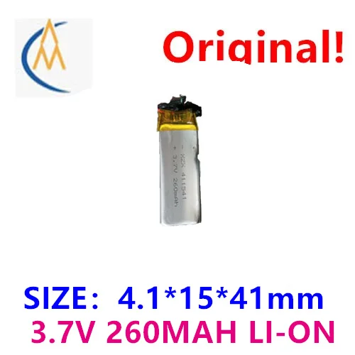 buy more will cheap 411541 Polymer Lithium Battery 3.8V 260mAh High Capacity Intelligent Lithium Battery Second Line