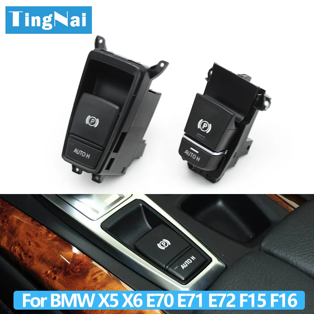 Car Electronic Hand Brake Parking Switch Button Actuator For BMW X5 X6 E70 E71 E72 F15 F16 2007-2018 61319148508 61319159997