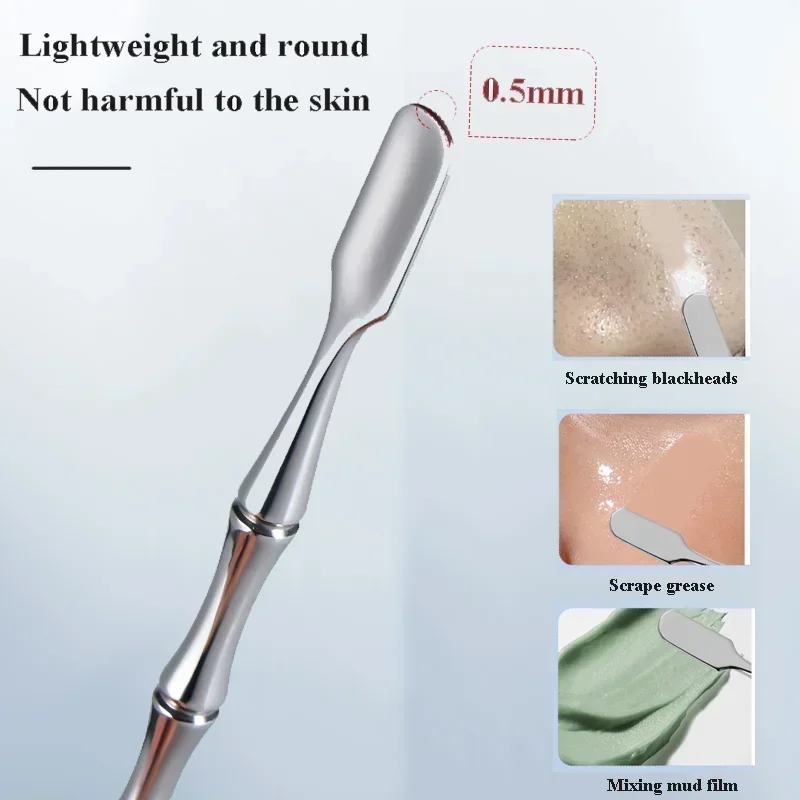 1/2Pcs Blackhead Remover Pimple Popper Tool Nose Face Blemish Extractor Acne Needle Removing Treatment Whitehead Popping Zit