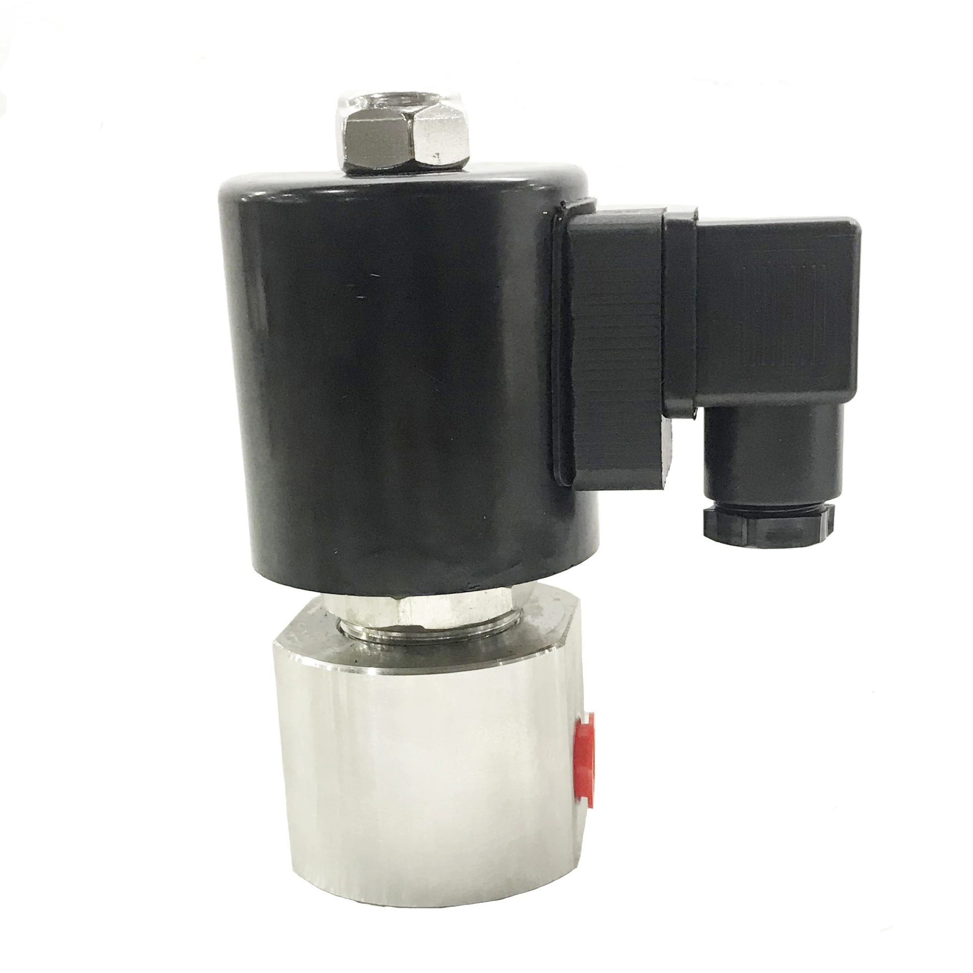 100bar 10MPa 2 way Nitrous oxide high pressure solenoid valve 1/4 3/8 24V Orifice 2mm SS304 DN2 normally close