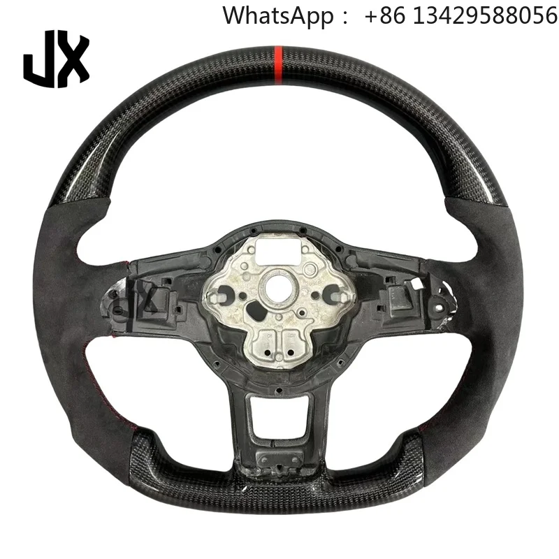Customized Carbon Fiber Steering Wheel for Volkswagen Golf 7 7.5 Arteon Polo GTI GTD VII Auto Accessories VW Vw Scirocco Vw Mk5