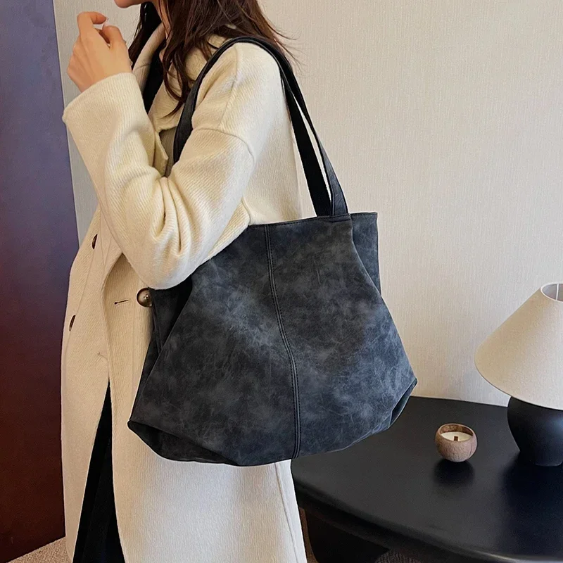 Zipper New Shoulder Bags Solid 2024 Hot Sale Bags for Women Pu Casual Tote Fashion SewingThread Handbag Bolsas De Hombro