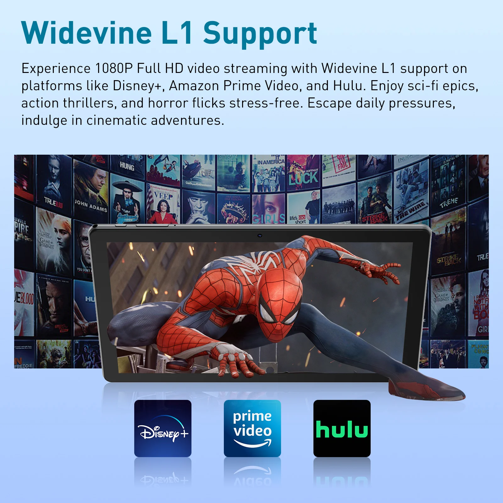 XGODY 와이파이 태블릿, 안드로이드 PC, 어린이 학습 교육 태블릿, 어린이 선물, 4GB RAM, 128GB ROM, 쿼드 코어, 7000mAh, 10.1 인치